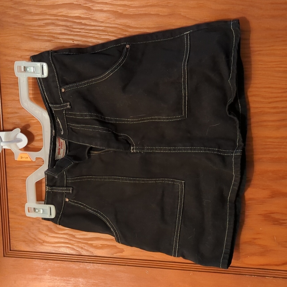 denim mini skirt from PINK, size 32